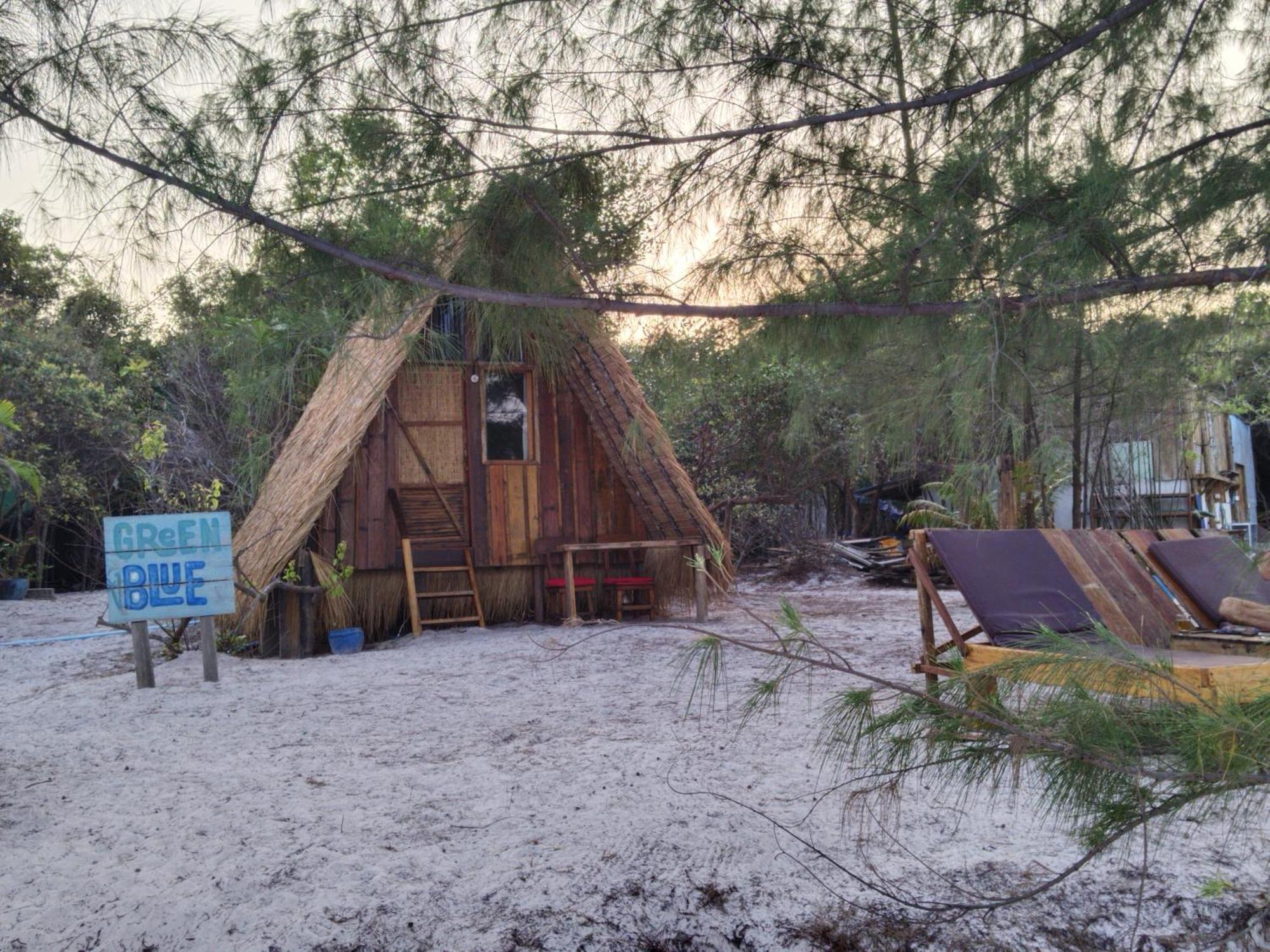 Green Blue Beach Hostel Koh Rong Sanloem Extérieur photo