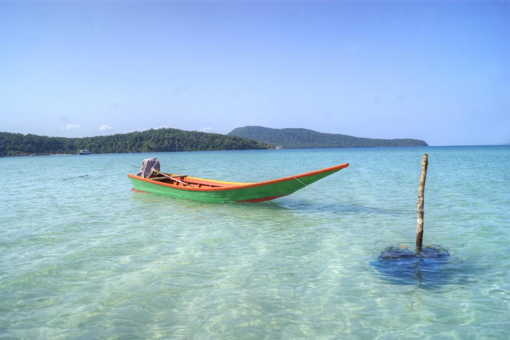 Green Blue Beach Hostel Koh Rong Sanloem Extérieur photo